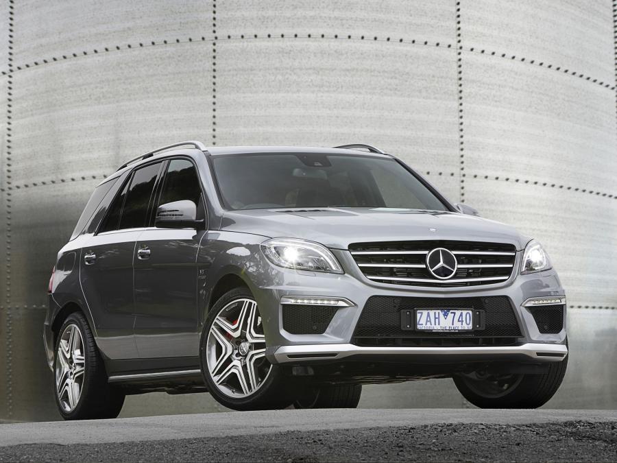  Mercedes-Benz ML63 AMG 2012 года  (AU) (фото 1 из 9)